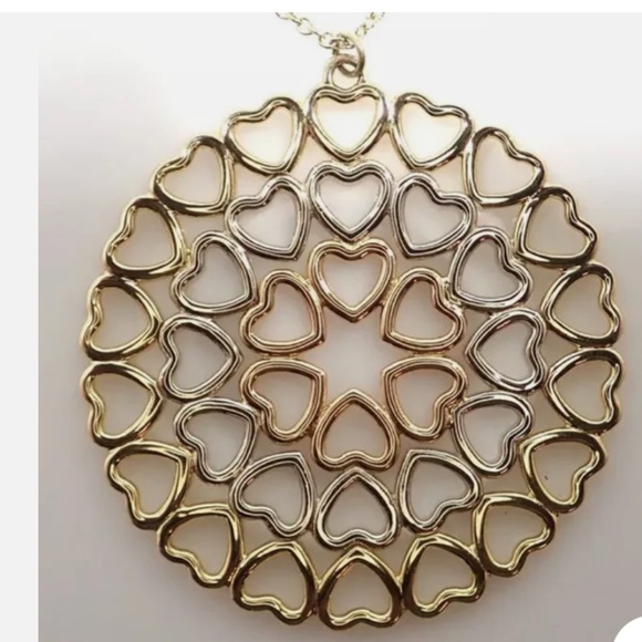 NIB Tiffany &Co. Paloma Picasso Crown of Hearts in Tricolor 18k Gold - Picture 4 of 4